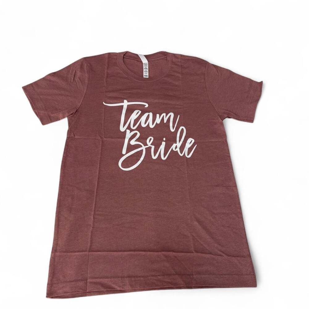 Bella + Canvas Team Bride T-Shirt Small